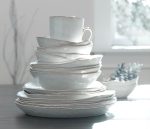 Hazdev Serving Bowl Burlington Freeform Glazed Rustic Ceramic Dish - Image 5