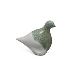 Hazdev Dove Sculpture Pottery Peace Inspired Blue Hue Gift - Image 11