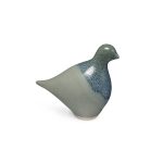 Hazdev Dove Sculpture Pottery Peace Inspired Blue Hue Gift - Image 10