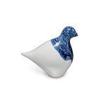 Hazdev Dove Sculpture Pottery Peace Inspired Blue Hue Gift - Image 12