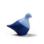 Hazdev Dove Sculpture Pottery Peace Inspired Blue Hue Gift - Image 13