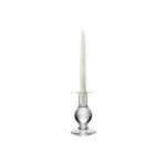 Hazdev Candlestick Hartland Stacked Sphere Handblown Glass Holder - Image 8