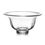 Hazdev Bowl Shelburne Folded Glass Light Refracting Centerpiece Design