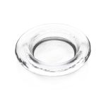 Hazdev Martini Glass Stemless Rounded Bowl Minimalist Cocktail Set