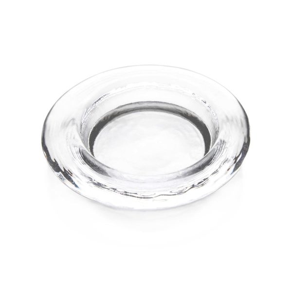 Hazdev Martini Glass Stemless Rounded Bowl Minimalist Cocktail Set