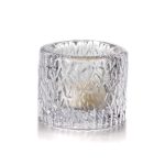 Hazdev Tealight Silver Lake Birch Reflection Calm Light Holder