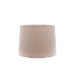 Hazdev Lampshade Linen Soft Light Versatile Pottery Companion