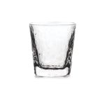 Hazdev Tumbler Woodbury Geometric Base Textured Cocktail Glass