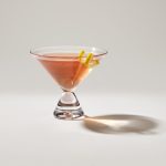 Hazdev Martini Glass Stemless Rounded Bowl Minimalist Cocktail Vessel - Image 2