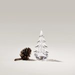 Hazdev Tree Five Sided Evergreen Faceted Textural Glass Sculpture - Image 3
