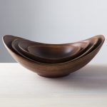 Hazdev Bowl Live Edge Walnut Cherry Artisan Cut Natural Grain - Image 6