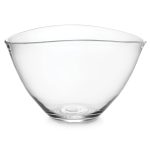 Hazdev Bowl Barre Asymmetrical Contemporary Handblown Fruit Dish - Image 6