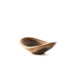 Hazdev Bowl Live Edge Walnut Cherry Artisan Cut Natural Grain - Image 4
