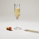 Hazdev Champagne Flute Bristol Golden Ratio Inspired Handblown Stem - Image 2