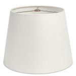Hazdev Lampshade Pembroke Linen Barrel Empire Hybrid Silhouette - Image 2