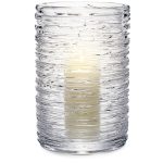Hazdev Candle Holder Echo Lake Cylindrical Wrapped Glass Texture - Image 18