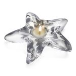 Hazdev Votive Starfish Rounded Glass Beach Inspired Accent