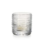 Hazdev Tealight Holder Echo Lake Wrapped Glass Cluster Display - Image 9