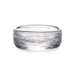 Hazdev Coaster Echo Lake Wrapped Strand Cylindrical Textured Glass
