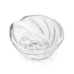 Hazdev Bowl Shell Shaped Textured Glass Beach Inspired Summer Gift