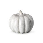 Hazdev Pumpkin Sculpture Crystalline Glaze Celestial Harvest Accent - Image 8