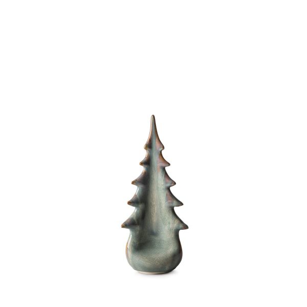 Hazdev Tree Pottery Evergreen Earthy Accent Ceramic Forest Decor
