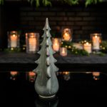 Hazdev Tree Pottery Evergreen Earthy Accent Ceramic Forest Decor - Image 8