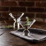 Hazdev Martini Glass Bauhaus Conical Bowl Geometric Stemless Design - Image 3