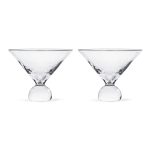 Hazdev Martini Glass Bauhaus Conical Bowl Geometric Stemless Design