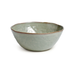 Hazdev Serving Bowl Burlington Freeform Glazed Rustic Ceramic Dish - Image 7