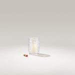 Hazdev Candle Holder Echo Lake Cylindrical Wrapped Glass Texture - Image 3