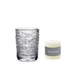 Hazdev Candle Holder Echo Lake Cylindrical Wrapped Glass Texture - Image 14