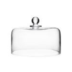 Hazdev Cake Dome Hartland Globe Stem Medium Glass Cover Piece