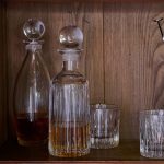 Hazdev Decanter Montpelier Ribbed Glass Fluted Architecture Inspired - Image 4