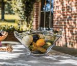 Hazdev Bowl Woodbury Casual Modern Versatile Handblown Centerpiece - Image 3