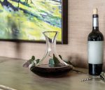 Hazdev Decanter Madison Flared Neck Wide Base Aeration Enhancer - Image 3