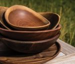 Hazdev Bowl Nested Series Hand Finished Wood Block Craft - Image 4