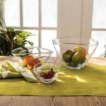 Hazdev Bowl Barre Asymmetrical Contemporary Handblown Fruit Dish - Image 2