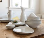 Hazdev Dinnerware Alabaster Asymmetrical Matte Glazed Stoneware - Image 5