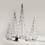 Hazdev Tree Bubble Evergreen Textured Glass Forest Inspired Form - Image 2