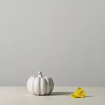 Hazdev Pumpkin Sculpture Crystalline Glaze Celestial Harvest Accent - Image 2
