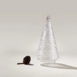 Hazdev Tree Echo Lake Evergreen Wrapped Strand Conical Glass Form - Image 5