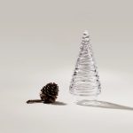 Hazdev Tree Echo Lake Evergreen Wrapped Strand Conical Glass Form - Image 3