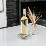 Hazdev Martini Glass Stemless Rounded Bowl Minimalist Cocktail Set - Image 2
