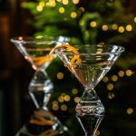 Hazdev Martini Glass Stemless Rounded Bowl Minimalist Cocktail Vessel - Image 3