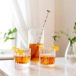 Hazdev Drinkware Set Montpelier Pitcher Fluted Glass Cocktail Bundle - Image 4