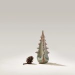Hazdev Tree Pottery Evergreen Earthy Accent Ceramic Forest Decor - Image 4