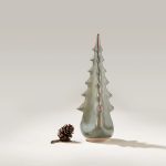 Hazdev Tree Pottery Evergreen Earthy Accent Ceramic Forest Decor - Image 5