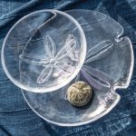Hazdev Platter Sand Dollar Handcrafted Coastal Serving Presentation - Image 4