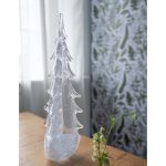 Hazdev Tree Silver Leaf Evergreen Infused Metallic Holiday Accent - Image 7